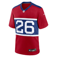 New York Giants Devin Singletary Red jersey – view 3