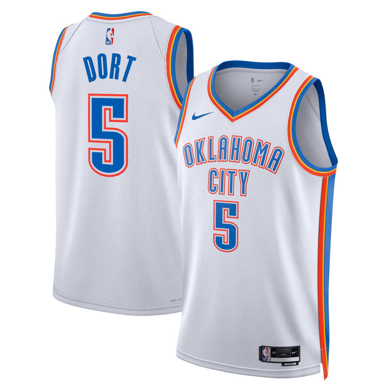 Oklahoma City Thunder White jersey – view 1