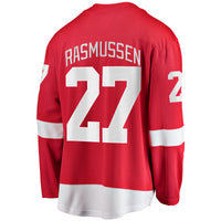 Detroit Red Wings Michael Rasmussen Red jersey – view 4