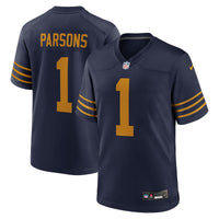 Green Bay Packers Micah Parsons Navy jersey – view 2