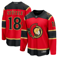Ottawa Senators Tim Stutzle Red jersey – view 1