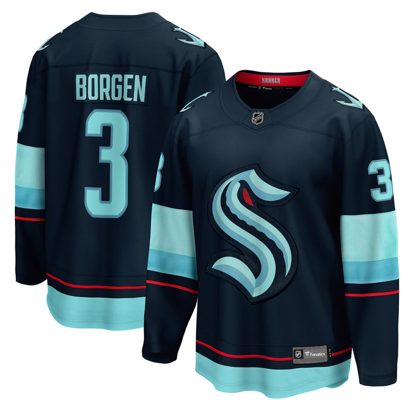 Seattle Kraken Will Borgen jersey – view 1