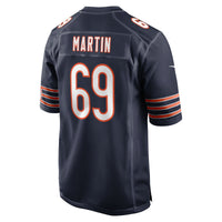 Chicago Bears Jeremiah Martin Navy jersey – view 4