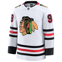 Chicago Blackhawks Connor Bedard White jersey – view 3
