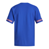 Kansas Jayhawks adidas Royal jersey – view 4