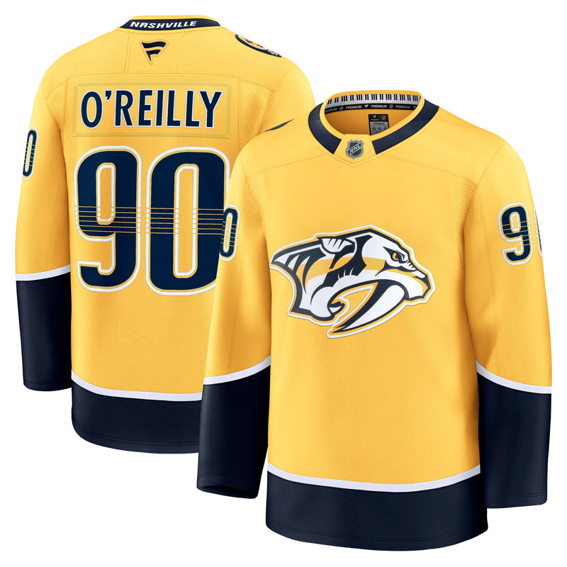 Nashville Predators Ryan O'Reilly Yellow jersey – view 1