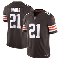 Cleveland Browns Denzel Ward Brown jersey – view 2