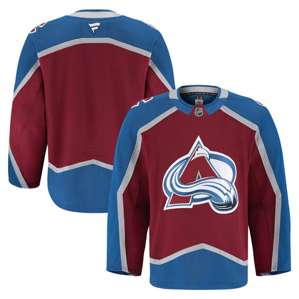 Colorado Avalanche Fanatics Burgundy Home Authentic Pro Jersey