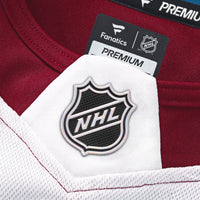Colorado Avalanche Nathan MacKinnon White jersey – view 6