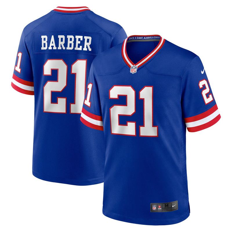 New York Giants Tiki Barber Royal jersey – view 1