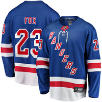 New York Rangers Adam Fox Blue jersey – view 2
