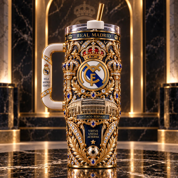 RMA Royal Crest - Baroque Gold Tumbler Statement - main