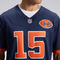 Chicago Bears Rome Odunze Navy jersey – view 9