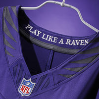 Baltimore Ravens Zay Flowers Purple jersey – view 6
