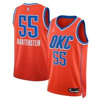 Oklahoma City Thunder Isaiah Hartenstein - Orange jersey – view 2