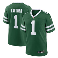 New York Jets Ahmad Sauce Gardner Green jersey – view 1