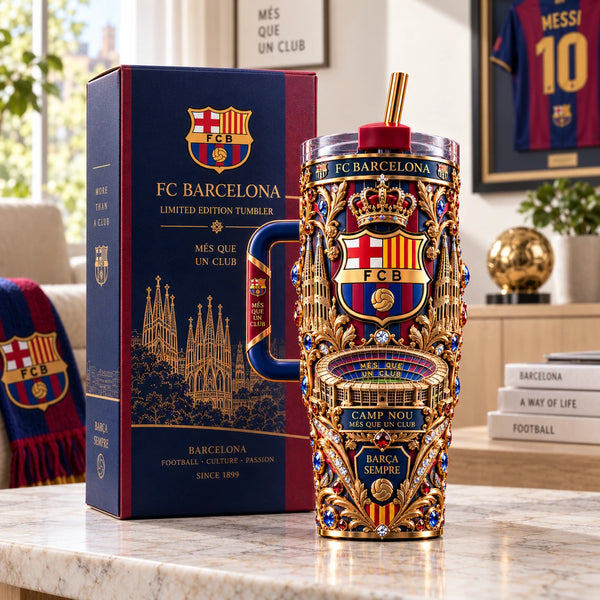 FCB Ornamental - Crest, Cathedral Spires and Club Devotion - main