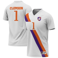 Clemson Tigers Lightweight Collegiate White jersey – view 2