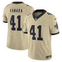 New Orleans Saints Alvin Kamara Gold jersey – view 1