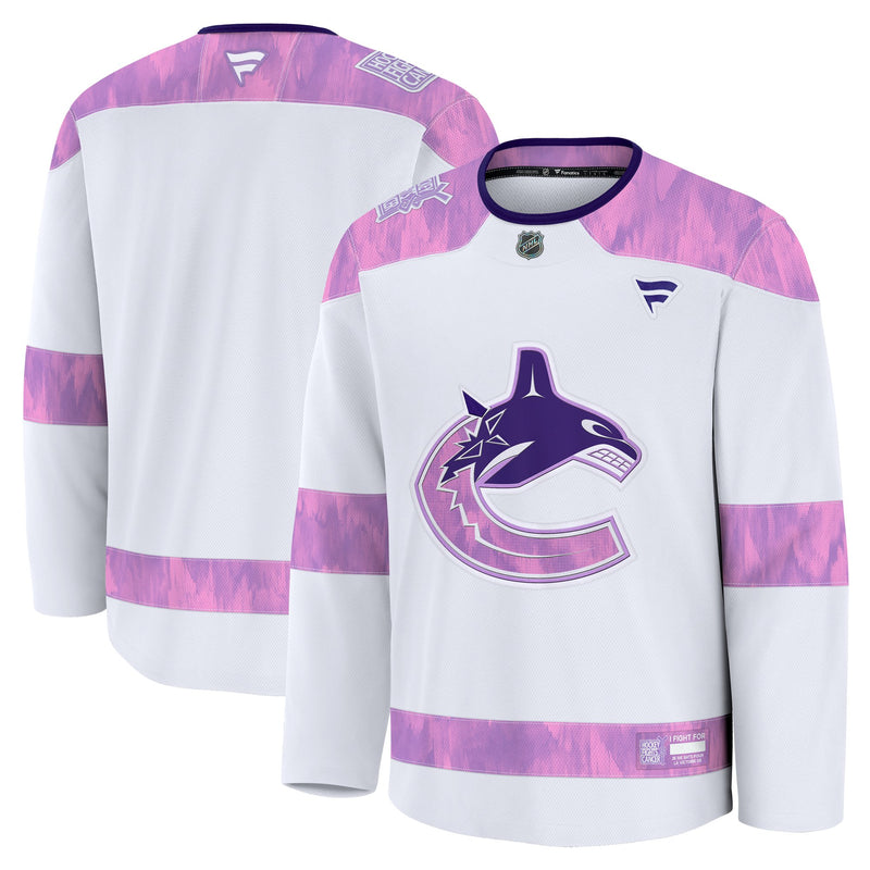Vancouver Canucks White jersey – view 1