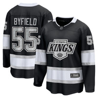 Los Angeles Kings Quinton Byfield Black jersey – view 2