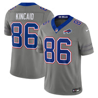 Buffalo Bills Dalton Kincaid Gray jersey – view 1