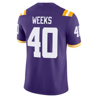 LSU Tigers Purple jersey – view 4
