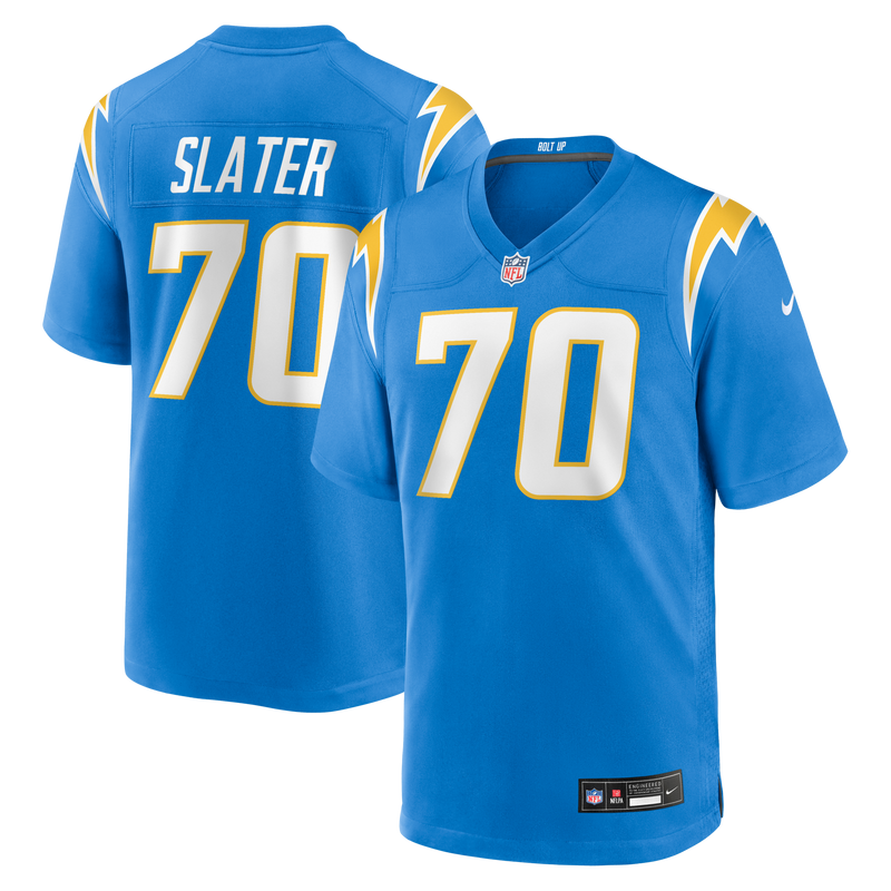 Los Angeles Chargers Rashawn Slater jersey – view 1