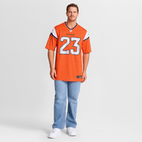 Denver Broncos Jahdae Barron Orange jersey – view 8
