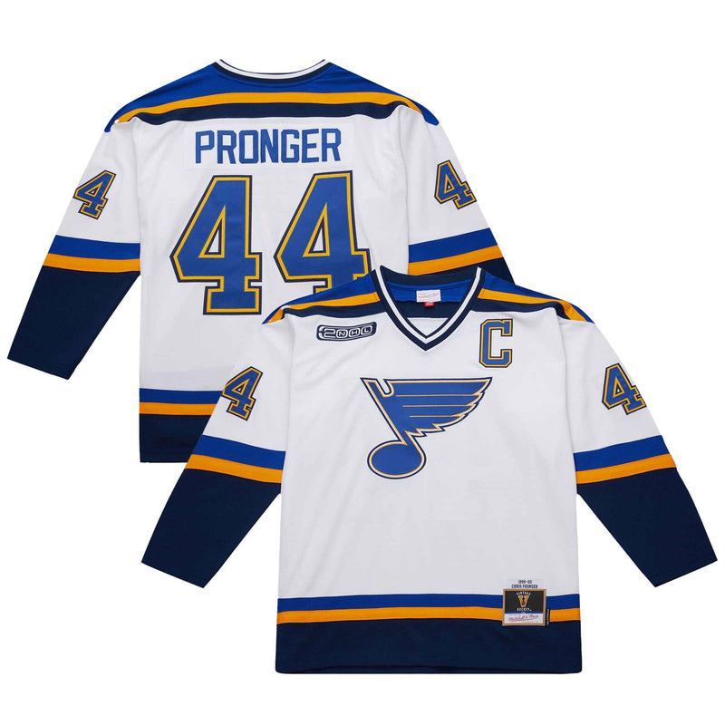 St. Louis Blues Chris Pronger White jersey – view 1