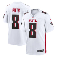Atlanta Falcons Kyle Pitts White jersey – view 2