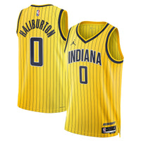 Indiana Pacers Tyrese Haliburton - Gold jersey – view 2