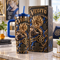 Vegito - Gilded Relief, Blue Arcs, Battle-Ready Form - main
