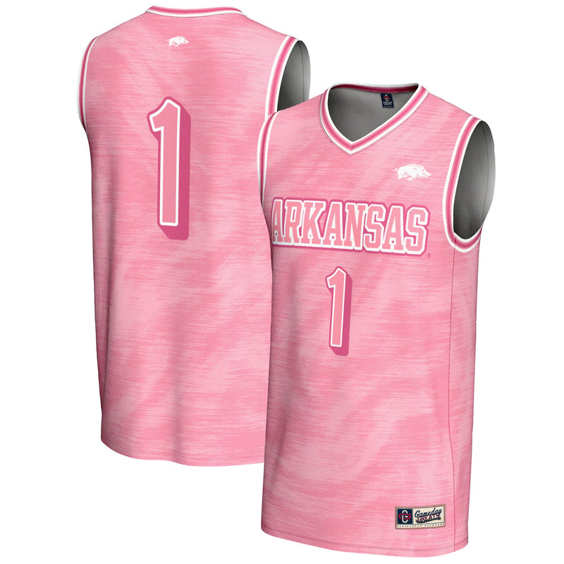 Arkansas Razorbacks Pink jersey – view 1