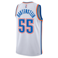 Oklahoma City Thunder Isaiah Hartenstein - White jersey – view 4