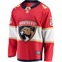 Florida Panthers Gustav Forsling Red jersey – view 3