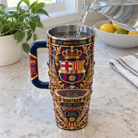FCB Ornamental - Crest, Cathedral Spires and Club Devotion - main