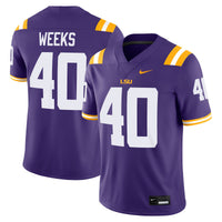 LSU Tigers Purple jersey – view 1