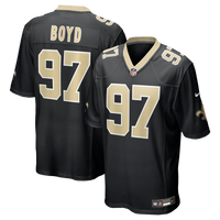 New Orleans Saints Khristian Boyd Black jersey – view 1