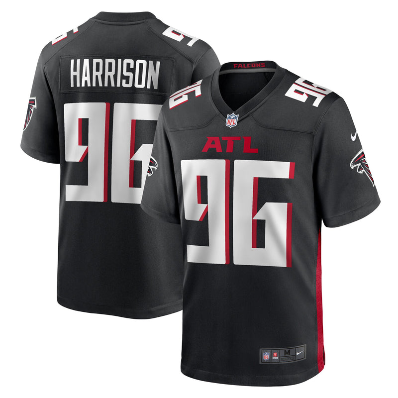 Atlanta Falcons Zach Harrison Black jersey – view 1