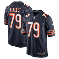 Chicago Bears Theo Benedet Navy jersey – view 1