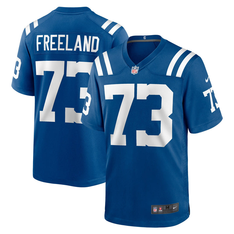 Indianapolis Colts Blake Freeland Royal jersey – view 1