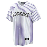 Colorado Rockies Charlie Blackmon White jersey – view 3