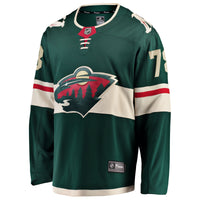 Minnesota Wild Nico Sturm Green jersey – view 3