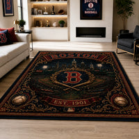 BOS Heritage Emblem - Vintage Ballpark Floor Composition - main