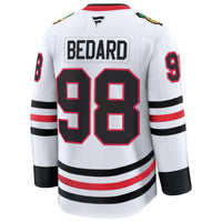 Chicago Blackhawks Connor Bedard White jersey – view 4