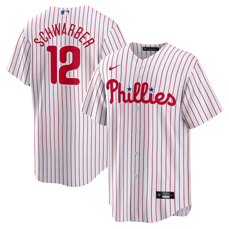 Philadelphia Phillies Kyle Schwarber White jersey – view 1
