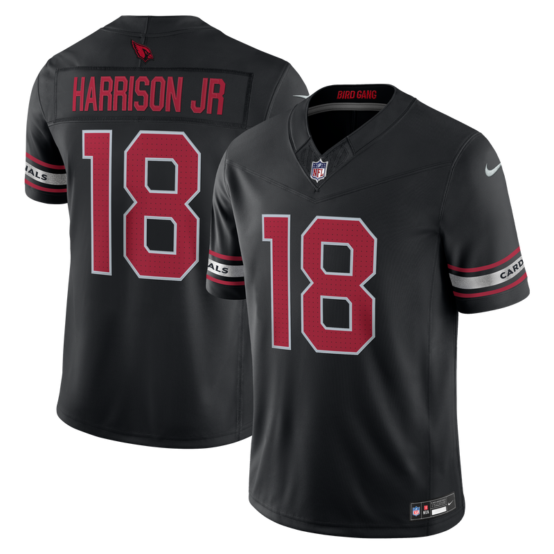 Arizona Cardinals Marvin Harrison Jr. Black jersey – view 1