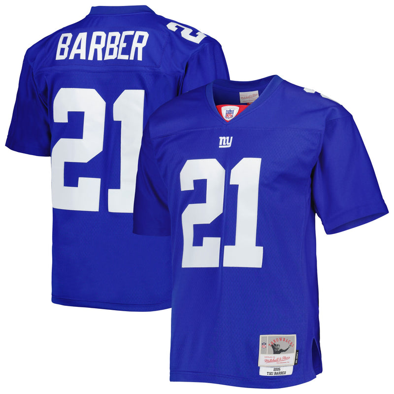 New York Giants Tiki Barber Royal jersey – view 1