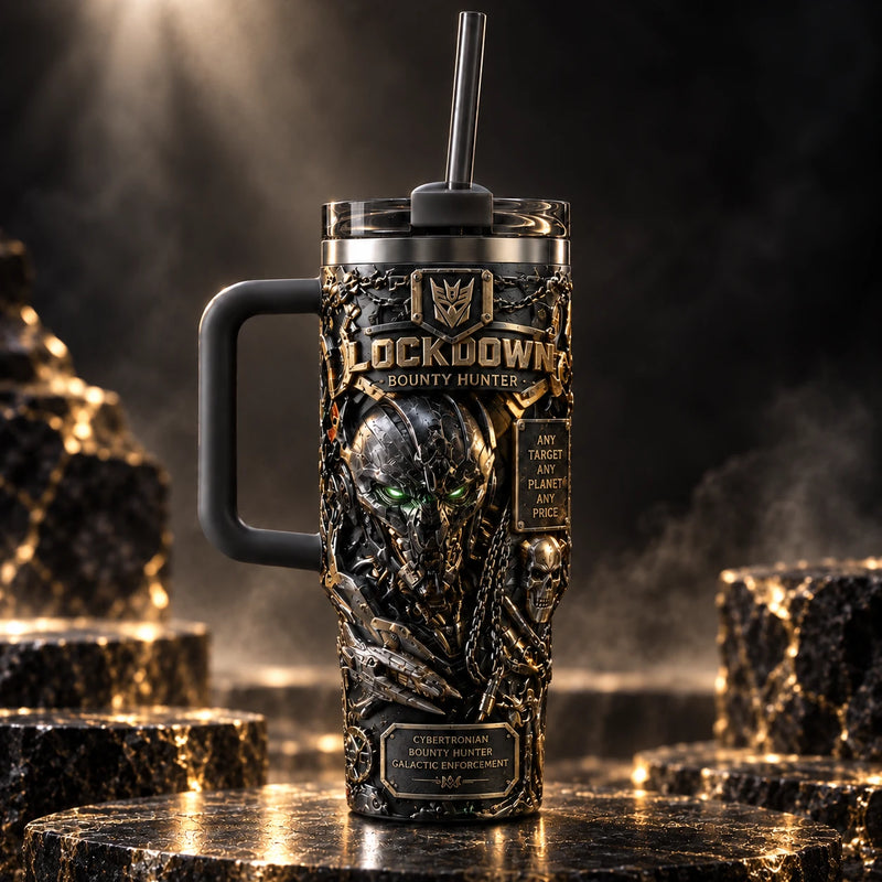 LC - Bounty Hunter Carved in Obsidian and Brass - main